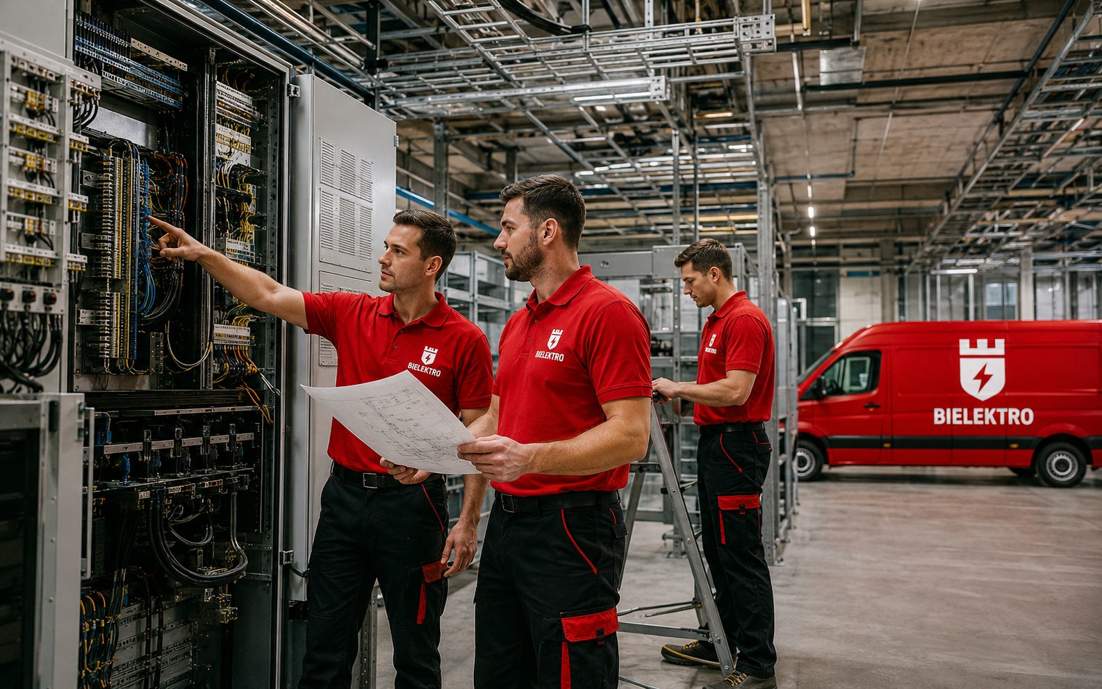 Technische Anlagen für Industrieprojekte
